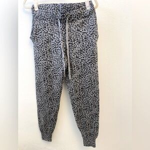 Monrow Leopard Print Joggers NWT